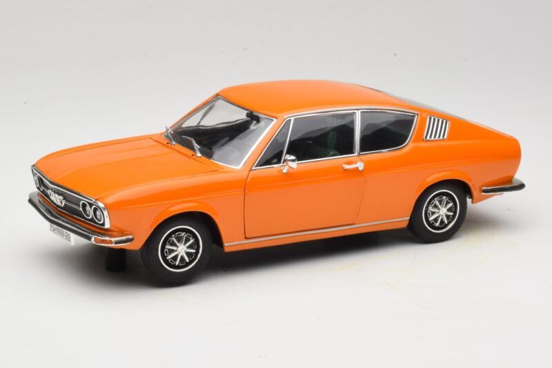 Audi 100 C1 Coupe S Oranž Anson 1:18 30402 Metall