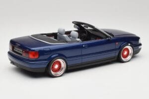 Audi 80 B4 Kabriolett Ming Sinine Metallic Custom Wheels Otto 1:18 OT806-C Vaik - pilt 2/6