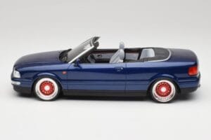 Audi 80 B4 Kabriolett Ming Sinine Metallic Custom Wheels Otto 1:18 OT806-C Vaik - pilt 3/6