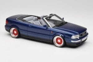 Audi 80 B4 Kabriolett Ming Sinine Metallic Custom Wheels Otto 1:18 OT806-C Vaik - pilt 4/6