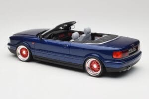 Audi 80 B4 Kabriolett Ming Sinine Metallic Custom Wheels Otto 1:18 OT806-C Vaik - pilt 5/6