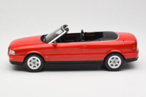 Audi 80 B3 Kabriolett Punane MCG 1:18 MCG18371 Metall - pilt 3/6
