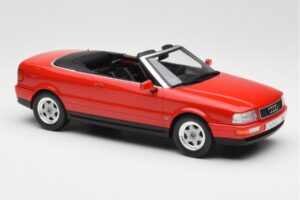 Audi 80 B3 Kabriolett Punane MCG 1:18 MCG18371 Metall - pilt 4/6
