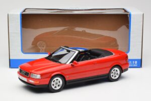 Audi 80 B3 Kabriolett Punane MCG 1:18 MCG18371 Metall - pilt 6/6
