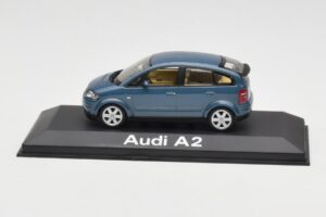 Audi A2 Blue Metallic Minichamps 1:43 20022200748005 Metall