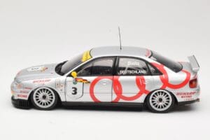 Audi A4 B5 #3 F. Biela DTM World Champion 1995 UT Models 1:18 39542 Metall - pilt 4/8