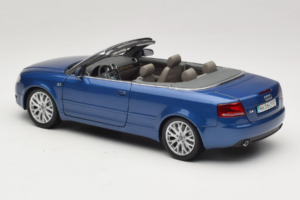 Audi A4 B6 Kabriolett Sinine Norev 1:18 5010504325 Metall - pilt 7/9