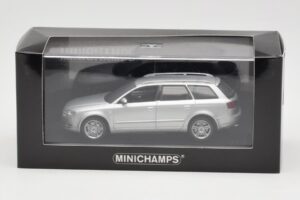 Audi A4 B7 Avant Hõbedane Minichamps 1:43 AUDI009 Metall - pilt 4/4