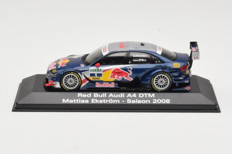 Audi A4 #1 M. Ekstrom Audi Sport Team Abt Sportsline DTM 2008 Minichamps 1:43 5020800123 Metall