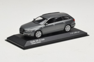 Audi A6 C6 Avant Grey Metallic Minichamps 1:43 400013011 Metall - pilt 2/5