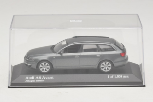 Audi A6 C6 Avant Grey Metallic Minichamps 1:43 400013011 Metall - pilt 4/5
