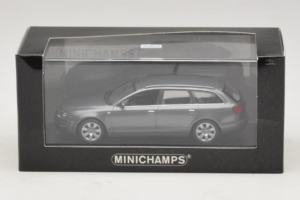 Audi A6 C6 Avant Grey Metallic Minichamps 1:43 400013011 Metall - pilt 5/5
