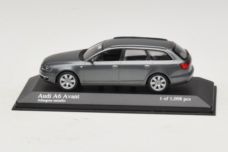 Audi A6 C6 Avant Grey Metallic Minichamps 1:43 400013011 Metall