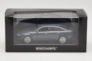 Audi A6 C6 Tumesinine Minichamps 1:43 5010406143 Metall - pilt 4/4