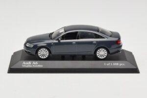 Audi A6 C6 Tumesinine Minichamps 1:43 5010406143 Metall