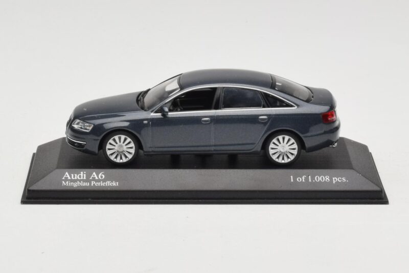 Audi A6 C6 Tumesinine Minichamps 1:43 5010406143 Metall