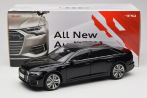 Audi A6L C8 Must Paudi Model 1:18 42499 Metall - pilt 8/8