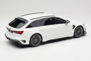 Audi ABT RS6-R C8 Avant Valge TopSpeed 1:18 TS0502 Metall - pilt 2/6