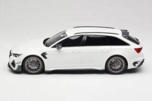 Audi ABT RS6-R C8 Avant Valge TopSpeed 1:18 TS0502 Metall - pilt 3/6