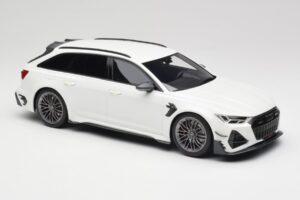 Audi ABT RS6-R C8 Avant Valge TopSpeed 1:18 TS0502 Metall - pilt 4/6