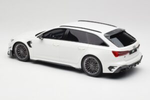 Audi ABT RS6-R C8 Avant Valge TopSpeed 1:18 TS0502 Metall - pilt 5/6