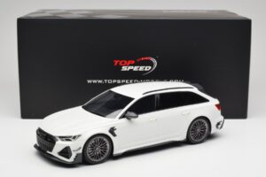 Audi ABT RS6-R C8 Avant Valge TopSpeed 1:18 TS0502 Metall - pilt 6/6