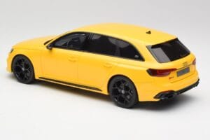 Audi RS4 B9 Avant 25. Juubel Vegas Kollane GT Spirit 1:18 GT935 Vaik - pilt 5/6