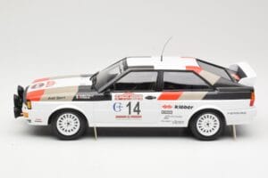 Audi Quattro #14 M. Mouton / F. Pons Winners Rally Sanremo 1981 Minichamps 1:18 155811114 Metall - pilt 3/6
