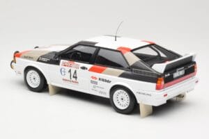 Audi Quattro #14 M. Mouton / F. Pons Winners Rally Sanremo 1981 Minichamps 1:18 155811114 Metall - pilt 5/6