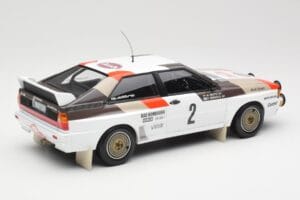 Audi Quattro A1 #2 H. Mikkola / A. Hertz Audi Sport Rally Monte Carlo 1983 Minichamps 1:18 155831102 Metall - pilt 2/6