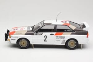 Audi Quattro A1 #2 H. Mikkola / A. Hertz Audi Sport Rally Monte Carlo 1983 Minichamps 1:18 155831102 Metall - pilt 3/6