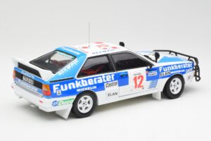Audi Quattro A2 #12 H. Wittmann / R. Diekmann Safari Rally 1984 Sun Star 1:18 4246 Metall - pilt 3/8