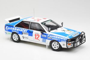 Audi Quattro A2 #12 H. Wittmann / R. Diekmann Safari Rally 1984 Sun Star 1:18 4246 Metall - pilt 6/8