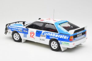 Audi Quattro A2 #12 H. Wittmann / R. Diekmann Safari Rally 1984 Sun Star 1:18 4246 Metall - pilt 7/8