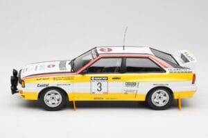 Audi Quattro A2 #3 S. Blomqvist / B. Cederberg Audi Sport Winners Sanyo Rally of New Zealand 1984 Minichamps 1:18 155841103 M - pilt 3/6