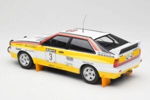 Audi Quattro A2 #3 S. Blomqvist / B. Cederberg Audi Sport Winners Sanyo Rally of New Zealand 1984 Minichamps 1:18 155841103 M - pilt 5/6