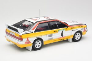 Audi Quattro A2 #4 W. Rohrl / C. Geistdorfer Rally de Portugal 1984 Sun Star 1:18 4224 Metall - pilt 3/8