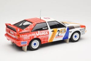 Audi Quattro A2 Schmidt Motorsport #2 H. Demuth / W. Lux Winners Hunsrück Rally 1984 Minichamps 1:18 155841102 Metall - pilt 2/6