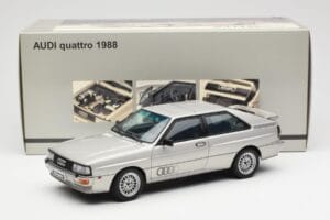 Audi Quattro LWB Hõbedane AUTOart 1:18 70303 Metall - pilt 8/8