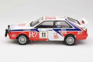 Audi Quattro #11 F. Wittmann / J. Pattermann Rally Acropolis 1986 Sun Star 1:18 4191 Metall - pilt 4/8