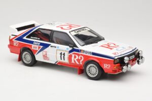 Audi Quattro #11 F. Wittmann / J. Pattermann Rally Acropolis 1986 Sun Star 1:18 4191 Metall - pilt 6/8