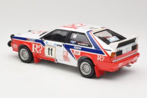 Audi Quattro #11 F. Wittmann / J. Pattermann Rally Acropolis 1986 Sun Star 1:18 4191 Metall - pilt 7/8
