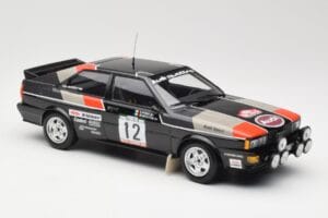 Audi Quattro #12 M. Mouton / F. Pons Audi Sport Rally de Portugal 1981 Minichamps 1:18 155811112 Metall - pilt 4/6