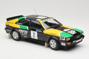 Audi Quattro #2 M. Mouton / F. Pons Audi Sport Rally of 1000 Pistes 1981 Minichamps 1:18 155811122 Metall - pilt 4/6