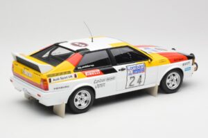 Audi Quattro #24 M. Demuth / M. Daniels Audi Sport Lombard RAC Rally 1982 Minichamps 1:18 155821124 Metall - pilt 2/6