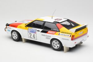 Audi Quattro #24 M. Demuth / M. Daniels Audi Sport Lombard RAC Rally 1982 Minichamps 1:18 155821124 Metall - pilt 5/6