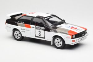 Audi Quattro #3 H. Mikkola / A. Hertz Rally Finland 1982 IXO 1:18 18RMC094A Metall - pilt 4/6