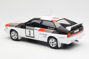 Audi Quattro #3 H. Mikkola / A. Hertz Rally Finland 1982 IXO 1:18 18RMC094A Metall - pilt 5/6