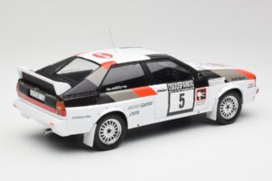 Audi Quattro #5 H. Mikkola / A. Hertz 1000 Lakes Rally 1982 IXO 1:18 18RMC094B Metall - pilt 2/6