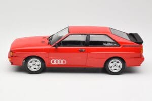 Audi Quattro Punane Minichamps 1:18 155016124 Metall - pilt 3/6